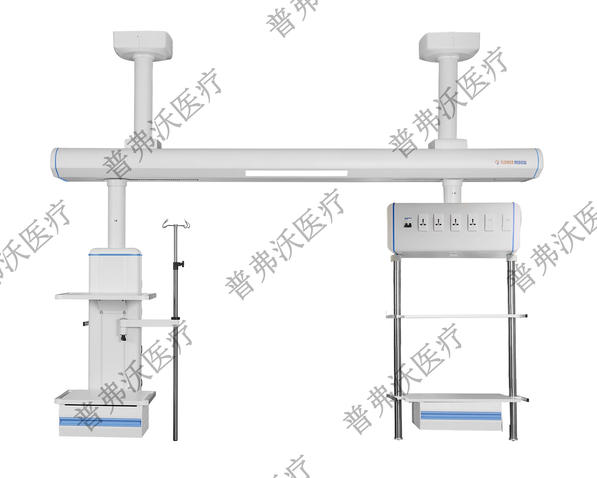 干湿分离吊桥（吊柱+吊箱）（经典）