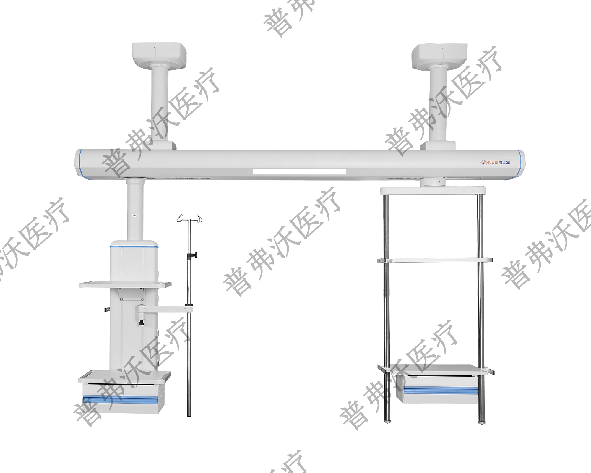 干湿分离吊桥（吊柱+吊杆）（经典）